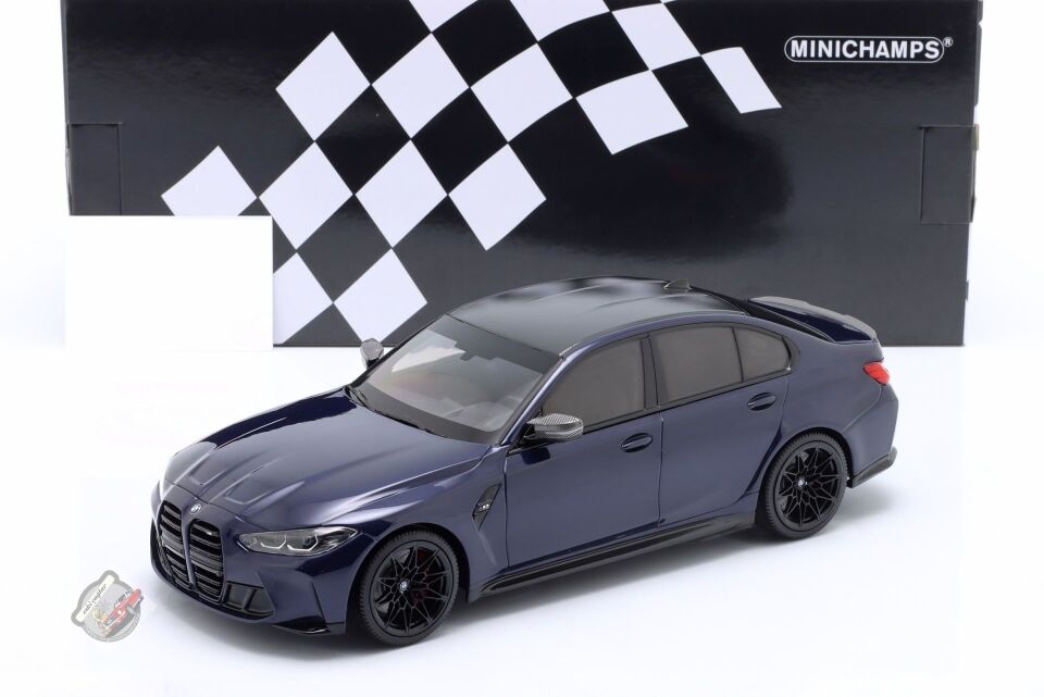 1:18 Minichapms BMW 3 Series M3 (G80) Coupe 2020 Blue