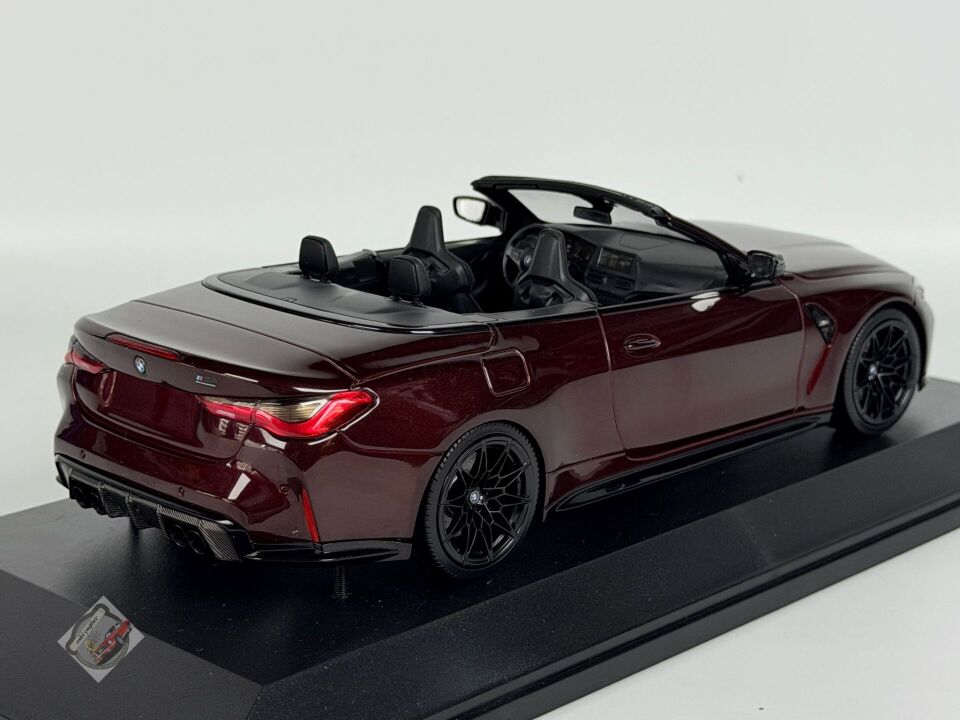 1:!8 Minichamps BMW M4 Cabriolet 2020 Dark Red