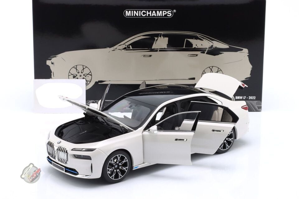 1:18 Minichamps BMW 7 Series İ7 (G70 Bev) 2020 White Met