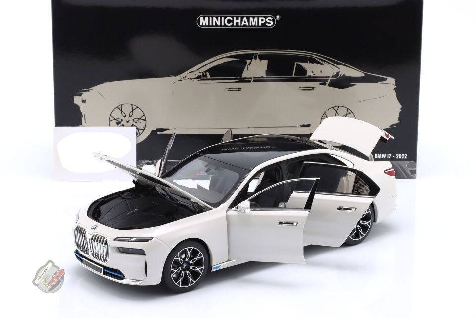 1:18 Minichamps BMW 7 Series İ7 (G70 Bev) 2020 White Met
