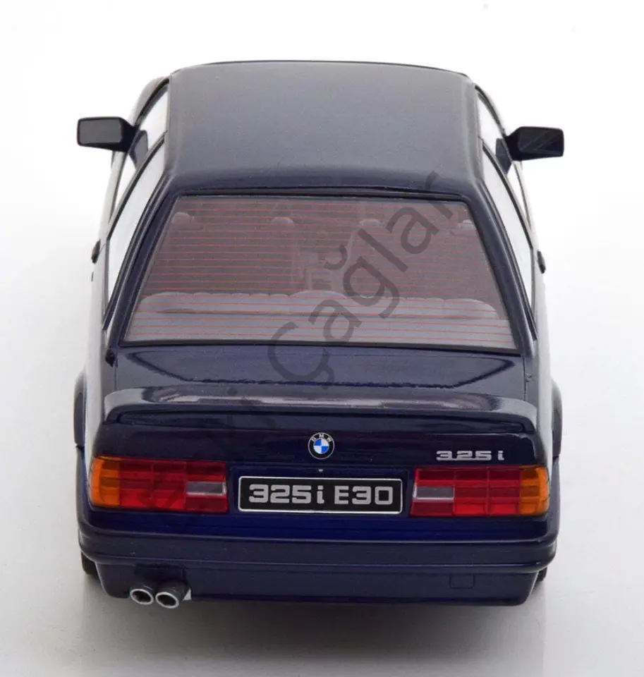 1:18 Kkscale  BMW 325i E30 M-Paket 2 1988 Metalik Lacivert