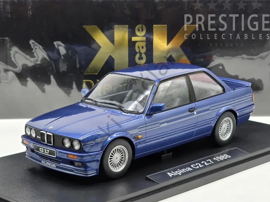 1:18 Kkscale BMW 3 Series Alpina (E30) C2 2.7 1988 Blue Met