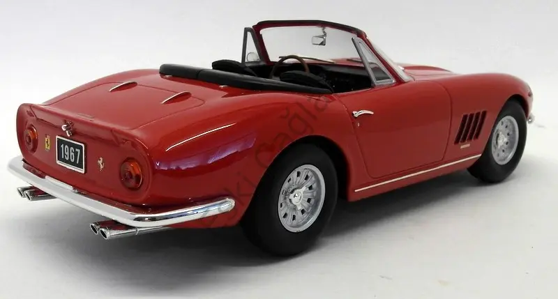 1:18 Kkscale Ferrari 275 GTB/C Nart Speyder 1967 Kırmızı Recine
