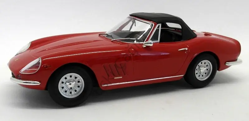 1:18 Kkscale Ferrari 275 GTB/C Nart Speyder 1967 Kırmızı Recine