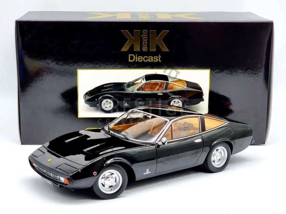 1:18 Kkscale Ferrari 197 365 GTC4 Black Recine