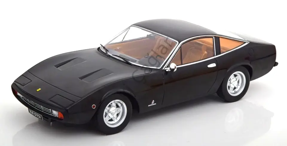 1:18 Kkscale Ferrari 197 365 GTC4 Black Recine