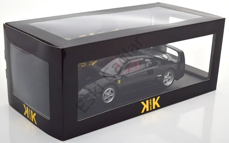1:18 Kkscale Ferrari F40 Black Recine