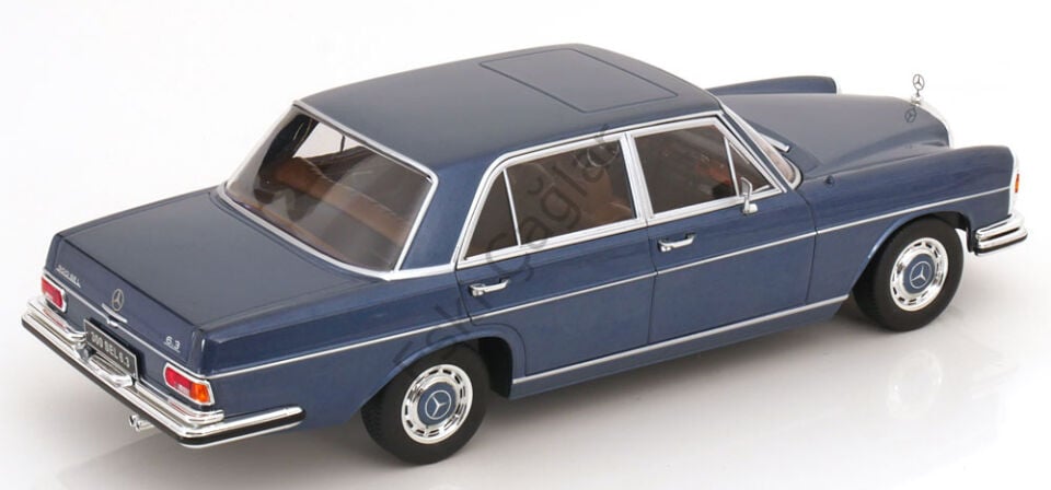1:18 Kkscale Mercedes Benz 300SEL 6.3 W109 1967 Blue Recine