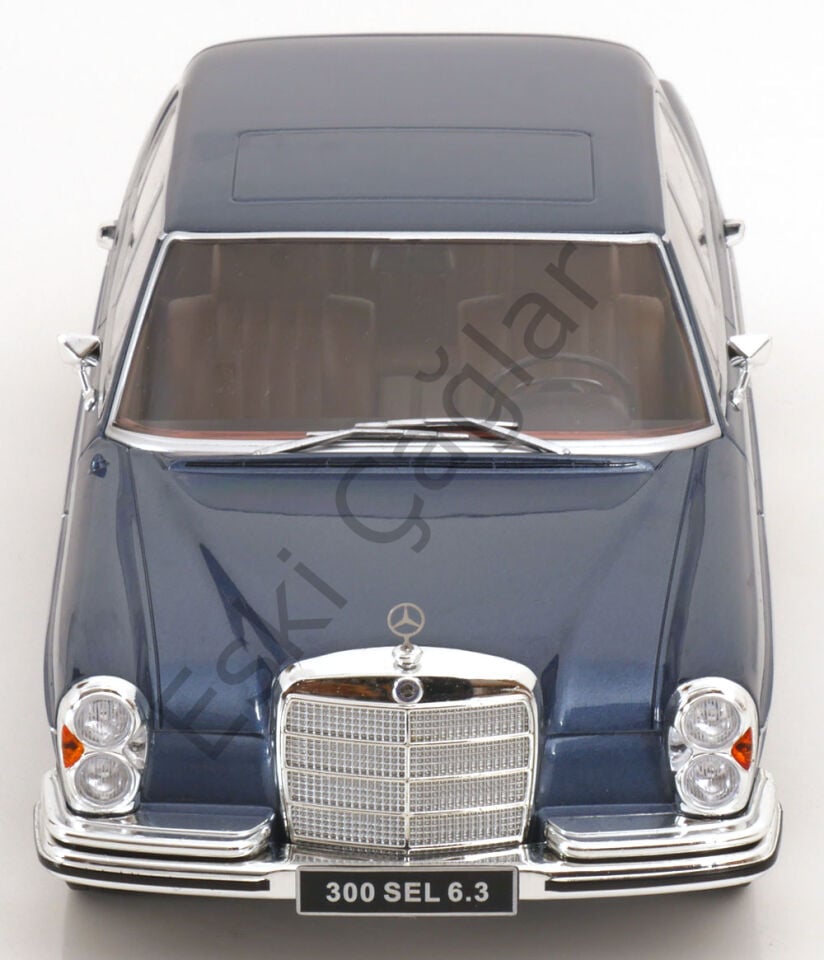 1:18 Kkscale Mercedes Benz 300SEL 6.3 W109 1967 Blue Recine
