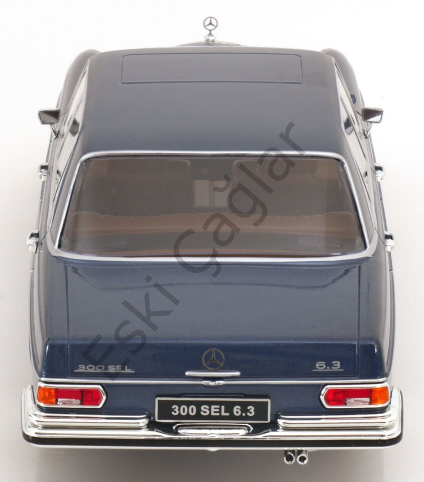 1:18 Kkscale Mercedes Benz 300SEL 6.3 W109 1967 Blue Recine