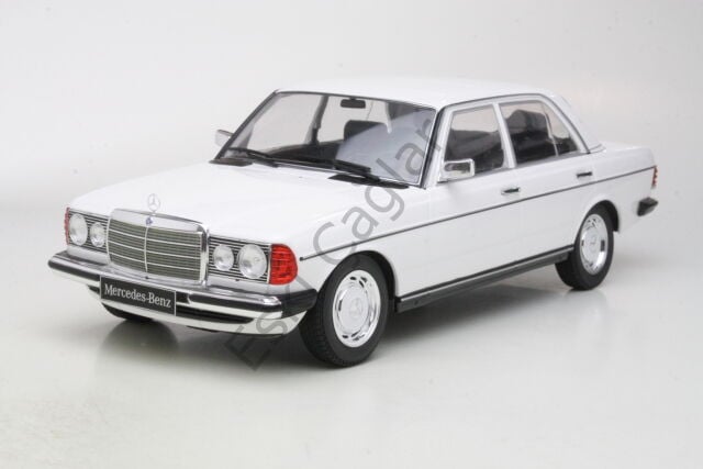 1:18 Kkscale Mercedes Benz230E (W123) 1980 White Recine
