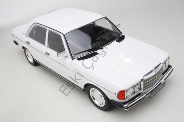 1:18 Kkscale Mercedes Benz230E (W123) 1980 White Recine