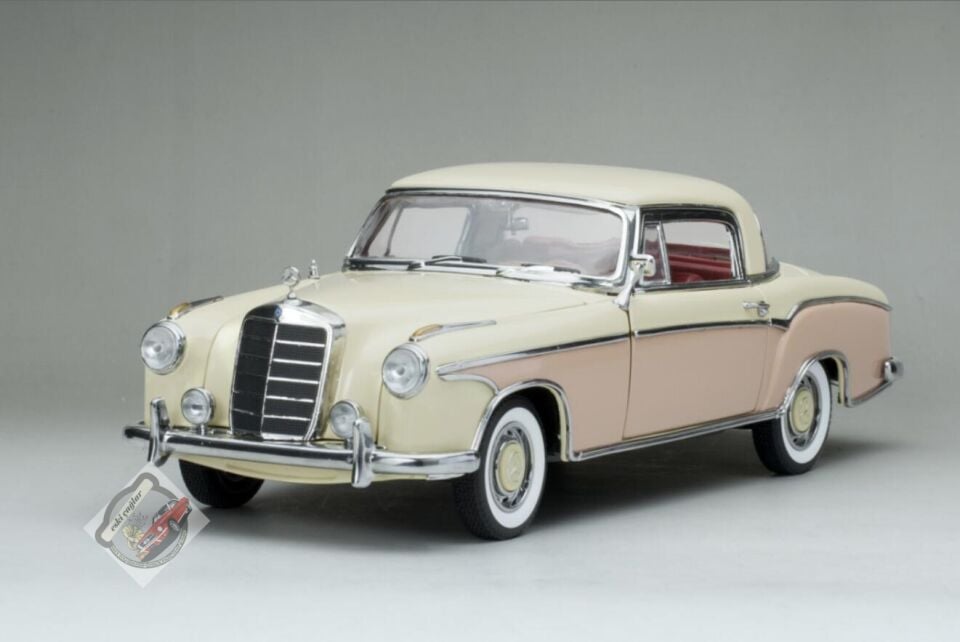 1:18 SunStar Merc edes Benz 220 SE 1958 Pink-Beige