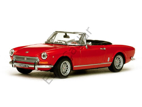 1:18 SunStar 1970 Fiat 124 Spider BS Red