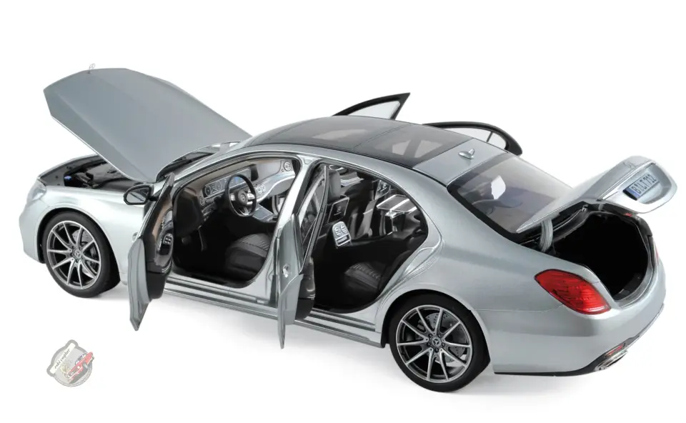1:18 Norev Mercedes-Benz S-Class AMG-Line 2018 Iridium Silver