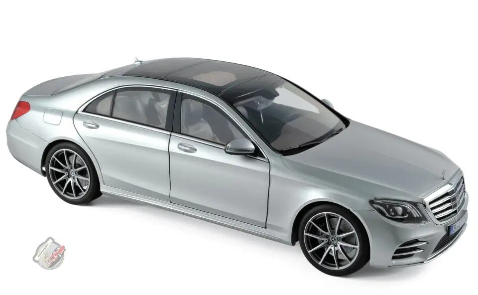 1:18 Norev Mercedes-Benz S-Class AMG-Line 2018 Iridium Silver
