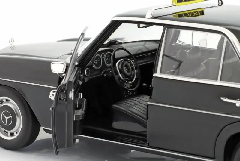 1:18 Norev Mercedes-Benz 200 1968 Taxi Black