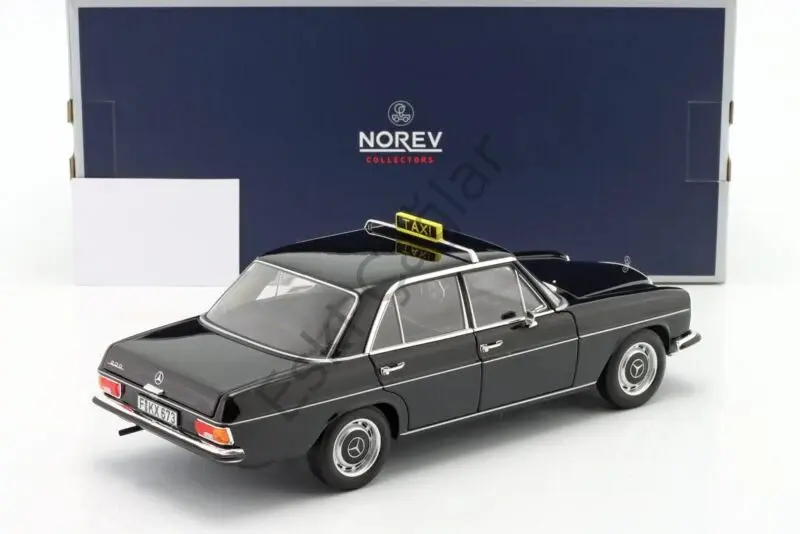 1:18 Norev Mercedes-Benz 200 1968 Taxi Black