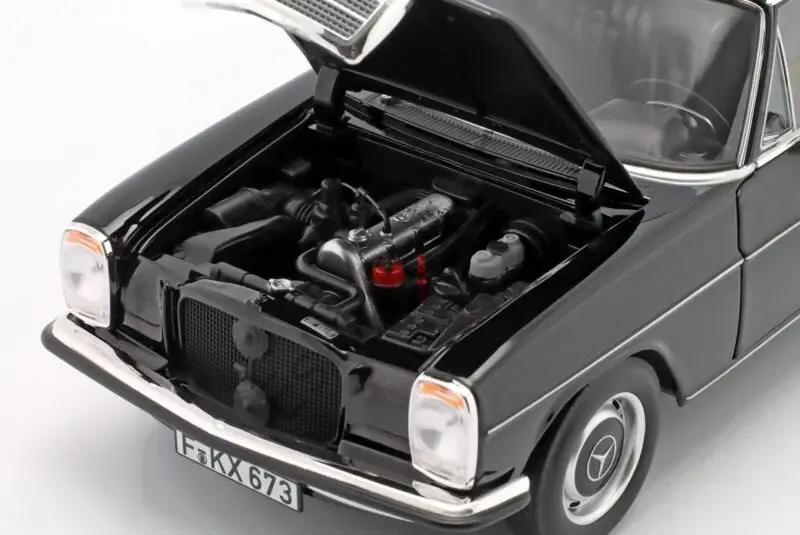 1:18 Norev Mercedes-Benz 200 1968 Taxi Black