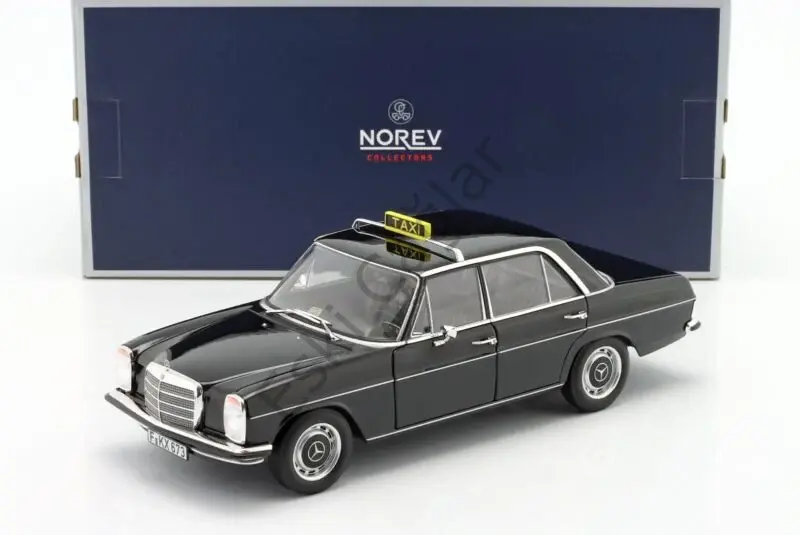 1:18 Norev Mercedes-Benz 200 1968 Taxi Black