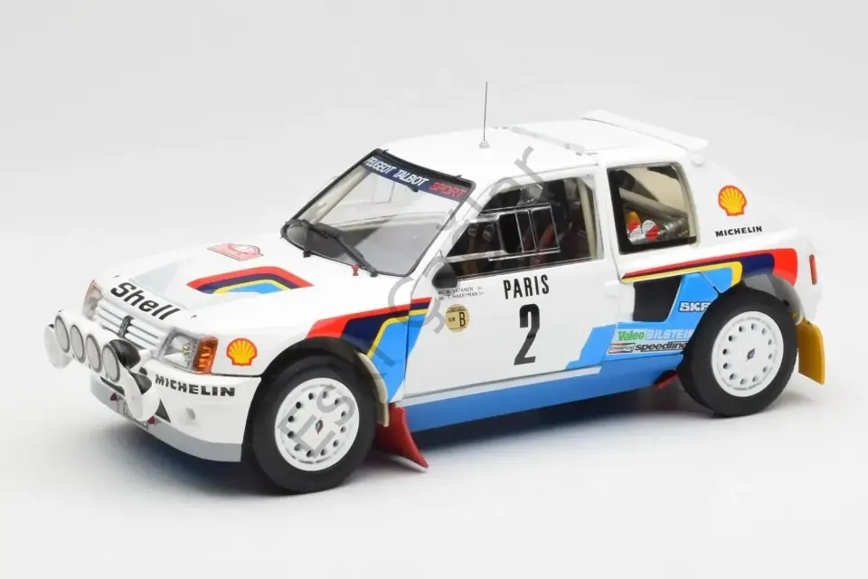 1:18 Norev Peugeot 205 T16 1985 Monte-Carlo Rally 2 Ari Vatanen