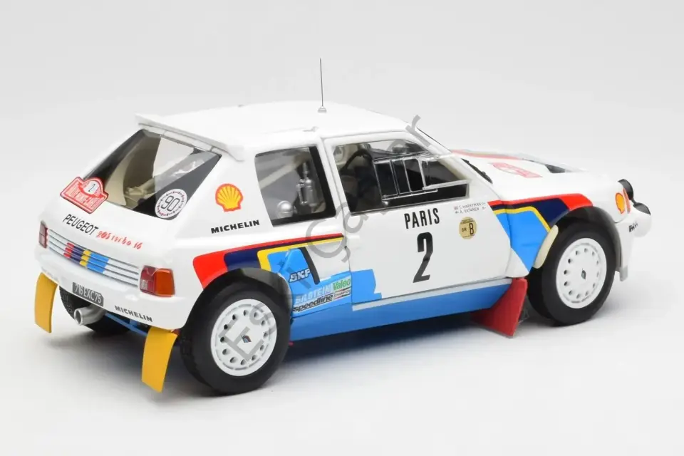 1:18 Norev Peugeot 205 T16 1985 Monte-Carlo Rally 2 Ari Vatanen