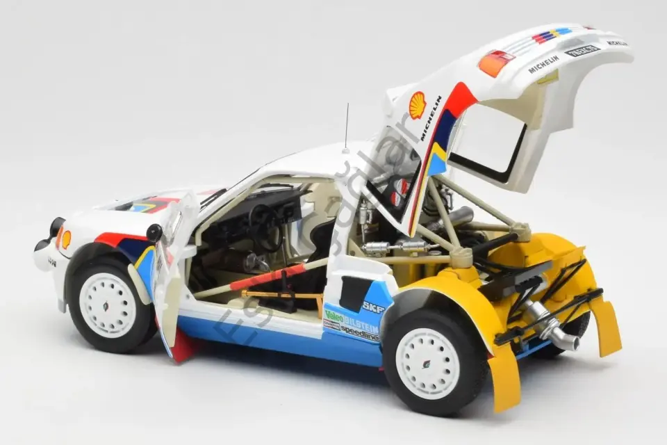 1:18 Norev Peugeot 205 T16 1985 Monte-Carlo Rally 2 Ari Vatanen