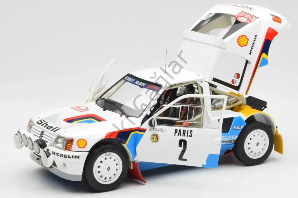1:18 Norev Peugeot 205 T16 1985 Monte-Carlo Rally 2 Ari Vatanen