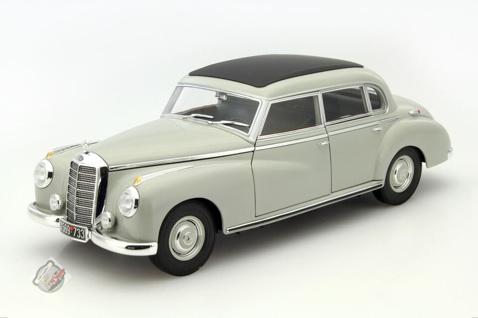 1.18 Norev Mercedes Benz 300 Limousine (W186) 1955 Grey Beige