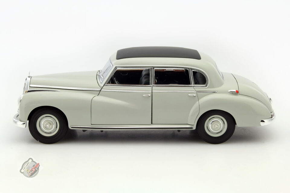 1.18 Norev Mercedes Benz 300 Limousine (W186) 1955 Grey Beige