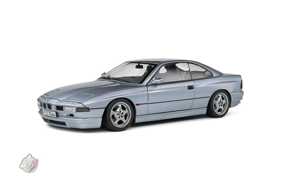 1:18 Solido BMW 850 (E31) CSI Arktissilber Met 1992