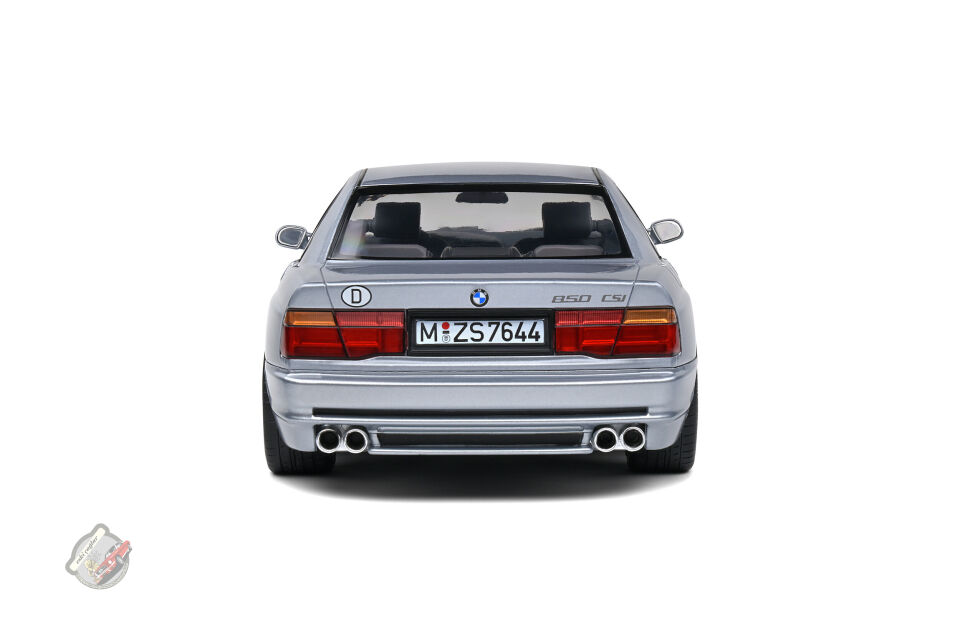 1:18 Solido BMW 850 (E31) CSI Arktissilber Met 1992