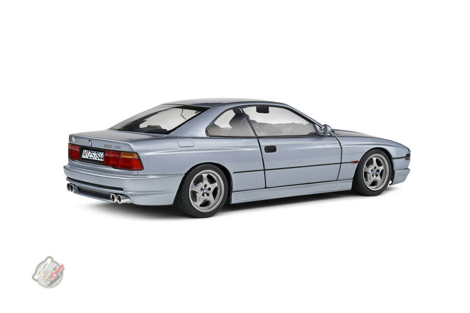 1:18 Solido BMW 850 (E31) CSI Arktissilber Met 1992