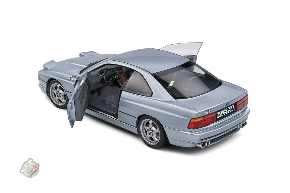 1:18 Solido BMW 850 (E31) CSI Arktissilber Met 1992