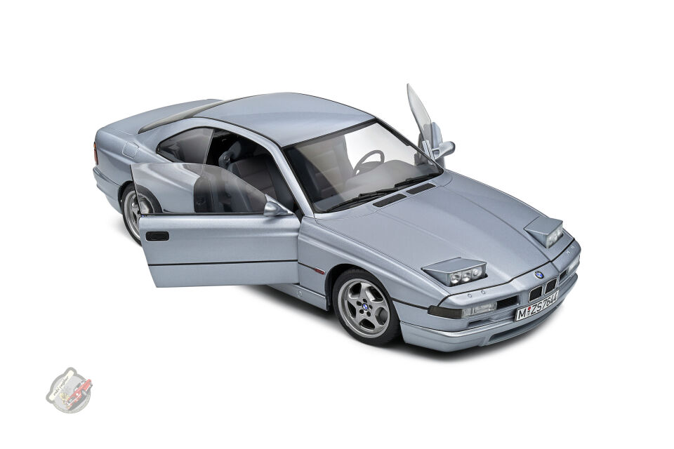 1:18 Solido BMW 850 (E31) CSI Arktissilber Met 1992