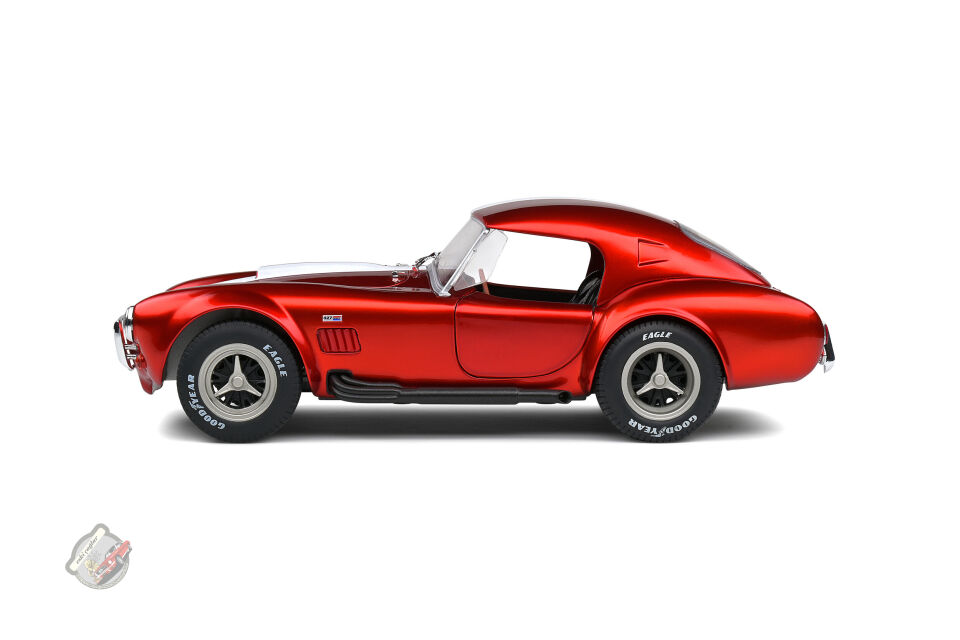1:18 Solido Shelby Cobra 427 MKII Metallic Red 1965