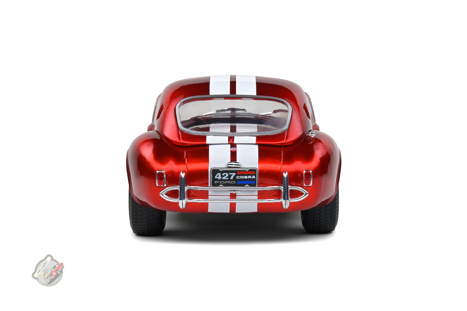 1:18 Solido Shelby Cobra 427 MKII Metallic Red 1965