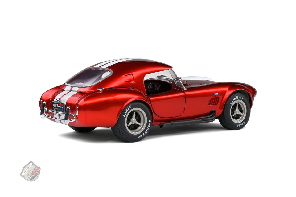 1:18 Solido Shelby Cobra 427 MKII Metallic Red 1965