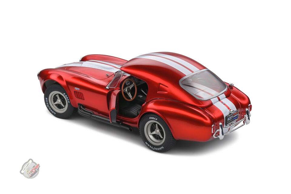 1:18 Solido Shelby Cobra 427 MKII Metallic Red 1965