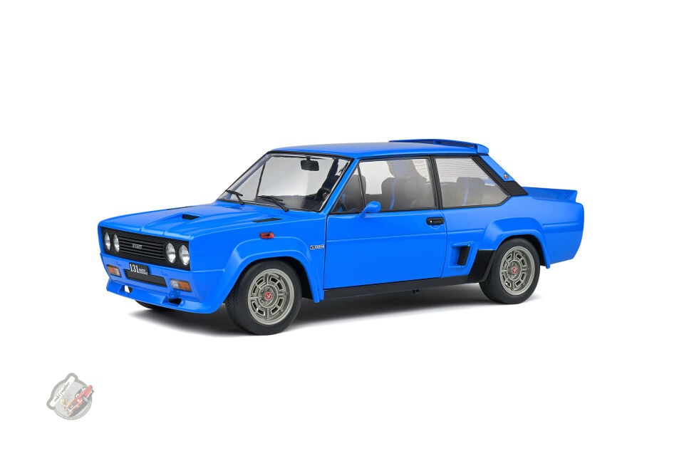 1:18 Solido Fiat 131 Abarth 1980 Blue
