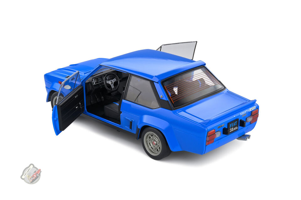 1:18 Solido Fiat 131 Abarth 1980 Blue