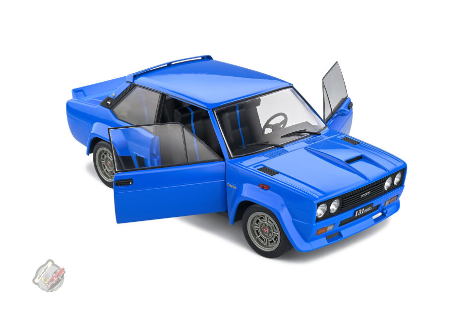 1:18 Solido Fiat 131 Abarth 1980 Blue