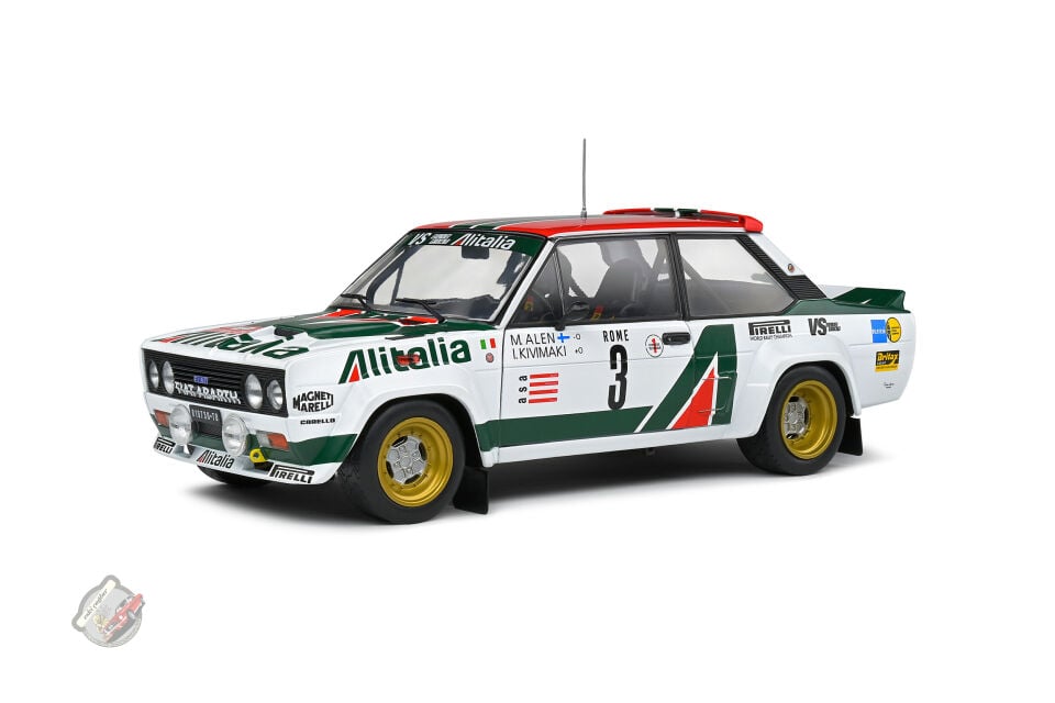 1:18 Solido Fiat 131 Abarth Rally Monte Carlo 1979 #3 Alen / Kivimäki