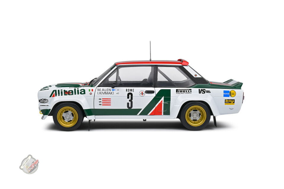 1:18 Solido Fiat 131 Abarth Rally Monte Carlo 1979 #3 Alen / Kivimäki