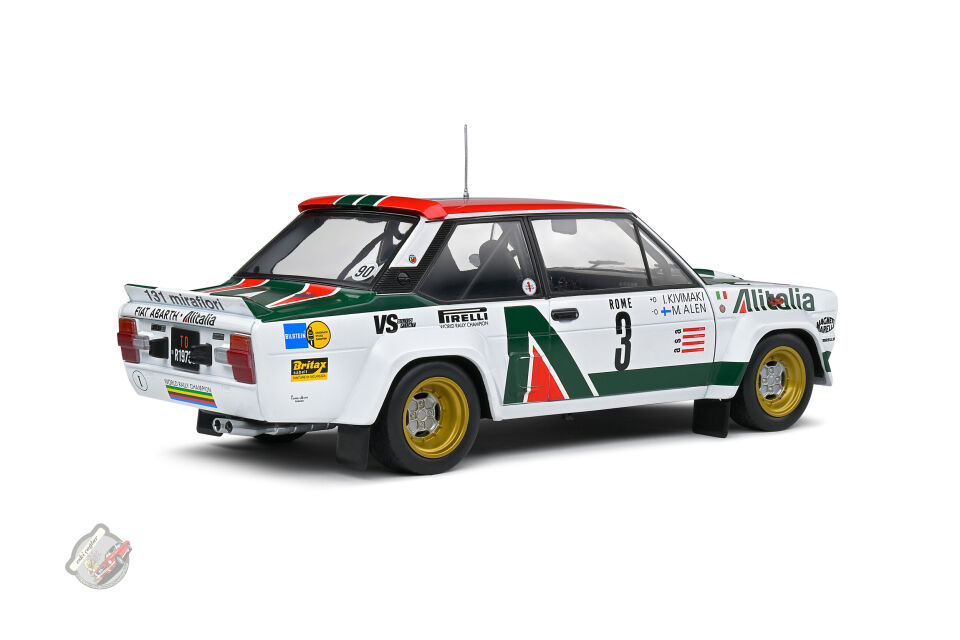 1:18 Solido Fiat 131 Abarth Rally Monte Carlo 1979 #3 Alen / Kivimäki