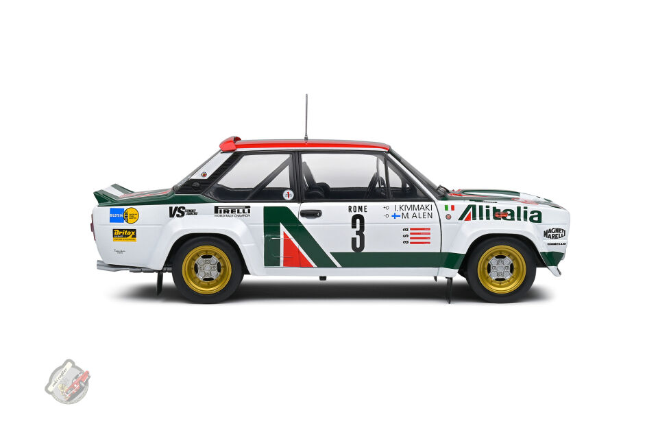 1:18 Solido Fiat 131 Abarth Rally Monte Carlo 1979 #3 Alen / Kivimäki