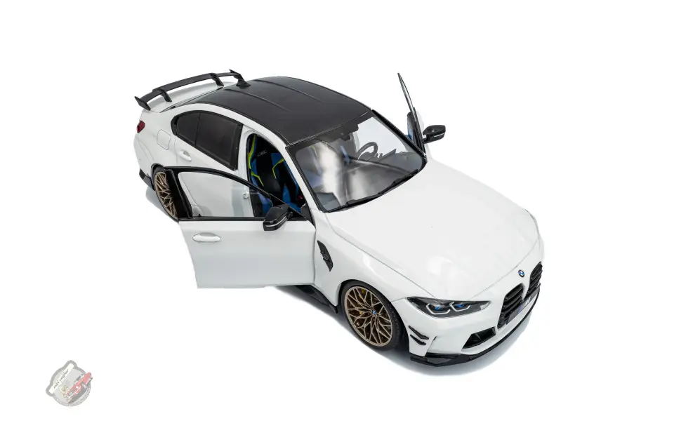 1:18 Solido  BMW M3 Performance Parts 2024 Alpin White