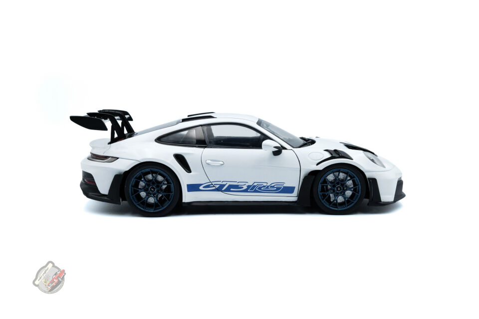 1:18 Solido Porsche 911 GT3 RS White Blue Stripes 2024
