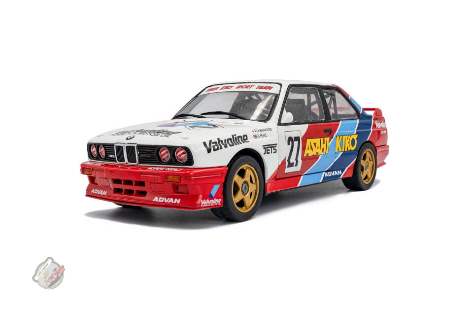 1:18 Solido BMW M3 JTCC 1986 #27 Kawamoto/Reid