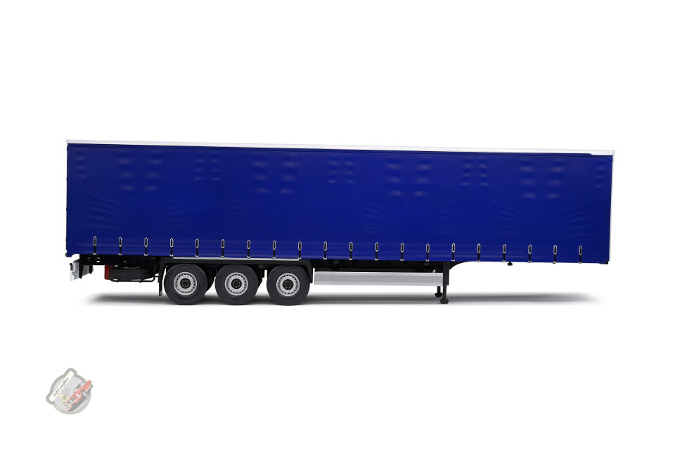 1:24 Solido Tarpaulin Trailer Blue